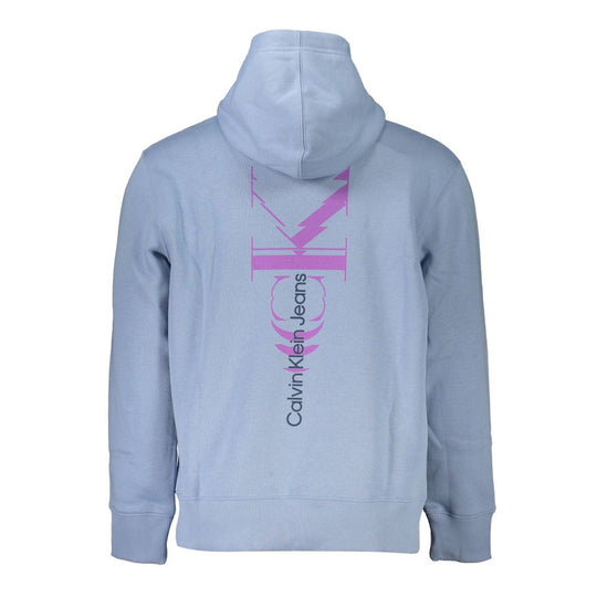 Calvin Klein Blue Cotton Men Sweater
