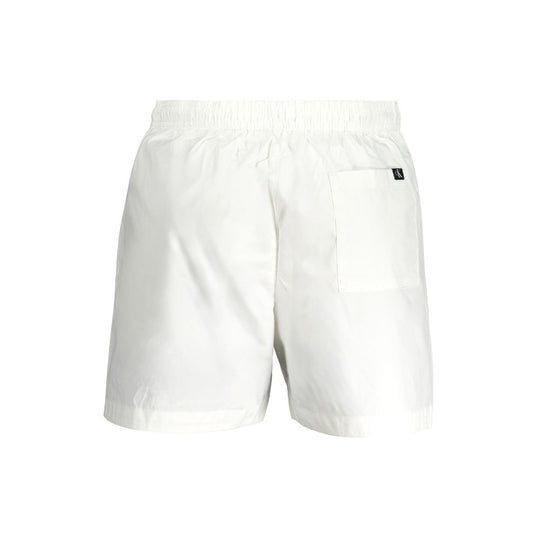 Calvin Klein White Polyester Swimwear