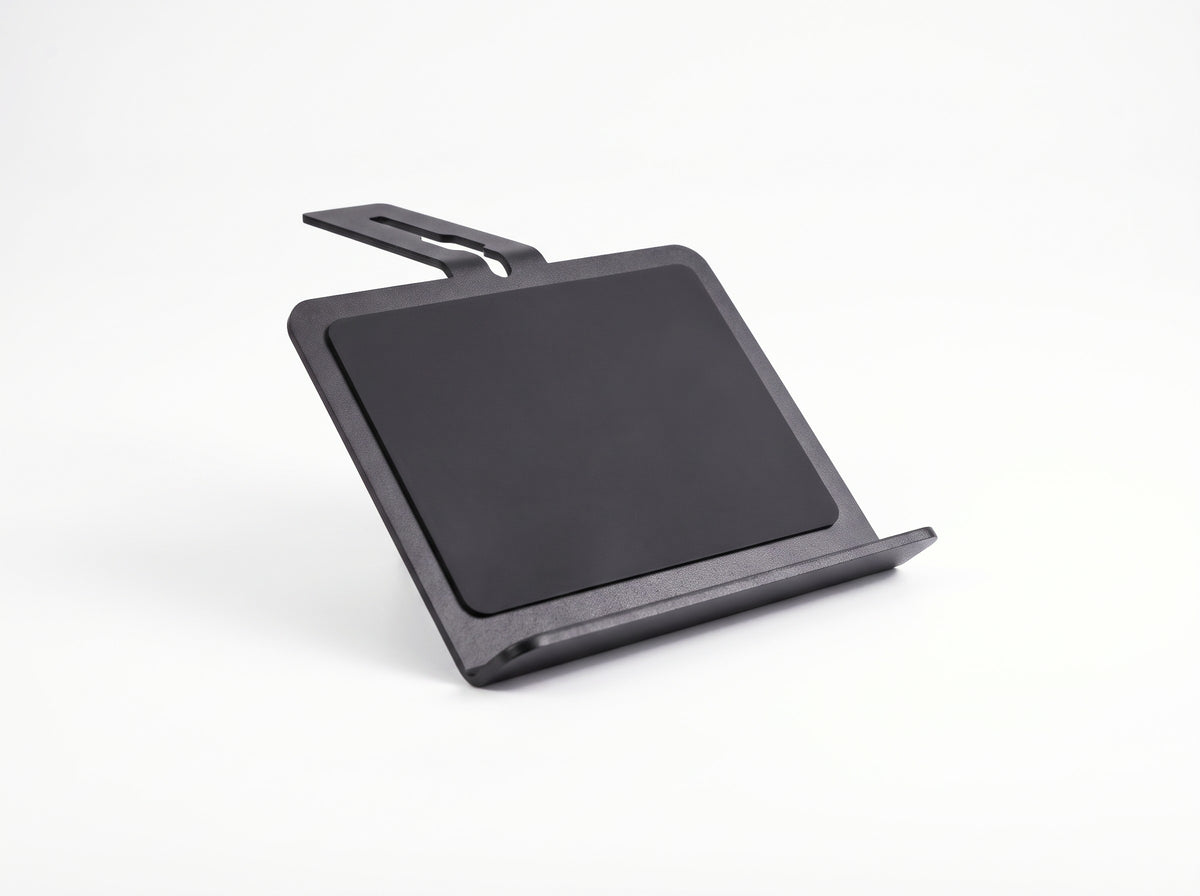 Controller Stand for Monitor Riser in Black – clean studio packshot | Rablo