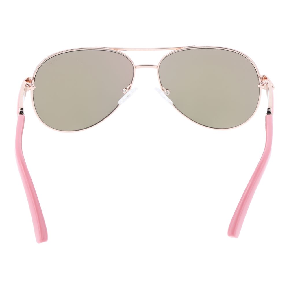 Guess Rose Gold Metal Sunglasses