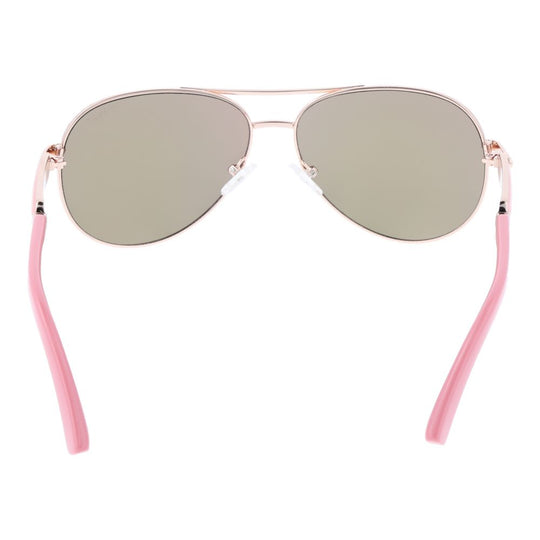 Guess Rose Gold Metal Sunglasses