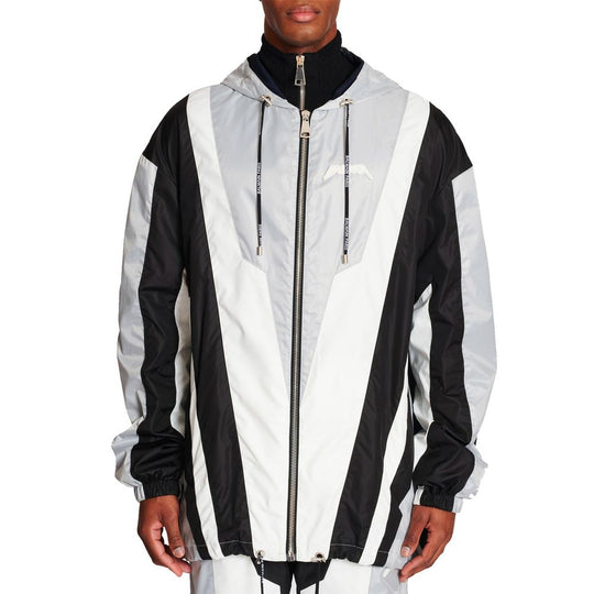 Balmain Black Polyester Shell Jacket