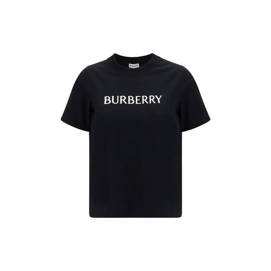 Burberry Black Cotton T-Shirt