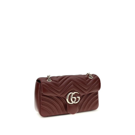 Gucci Bordeaux Calf Leather Bos Taurus Shoulder Bag
