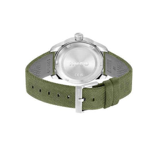Hugo Boss Bicolor Fabric Sport Watch