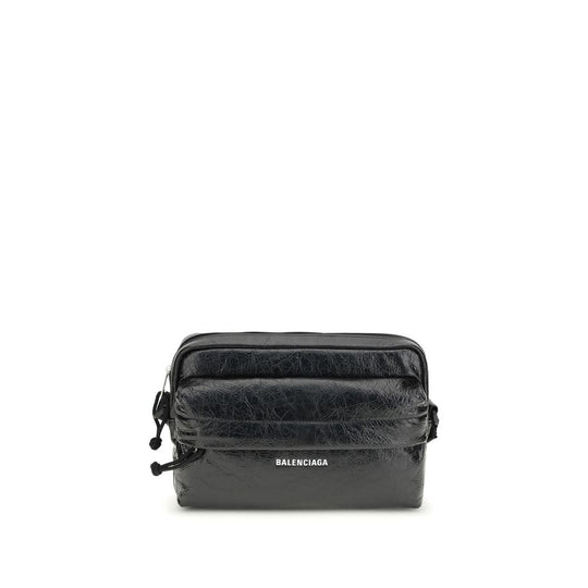 Balenciaga Black Lamb Ovis Aries Aries Shoulder Bag