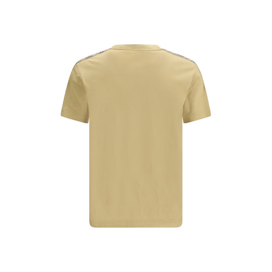 Burberry Beige Cotton T-Shirt