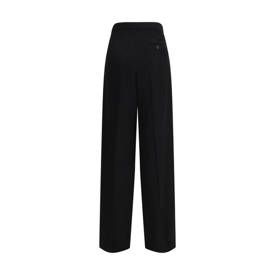 Balenciaga Black Cotton Pantsuit