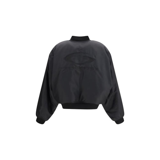 Balenciaga Black Polyamide Bomber