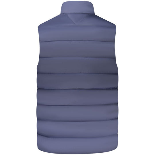 Tommy Hilfiger Blue Nylon Men's Sleeveless Jacket