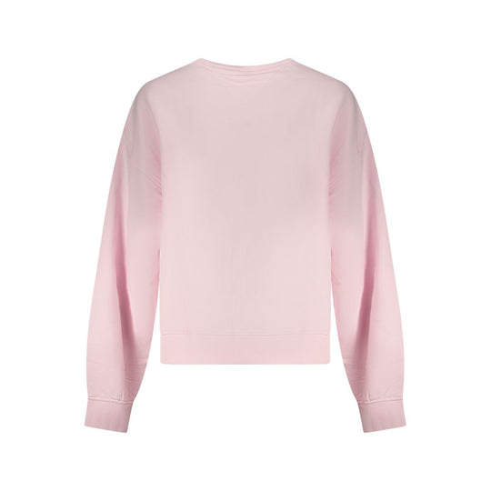 Tommy Hilfiger Pink Cotton Women Sweatshirt