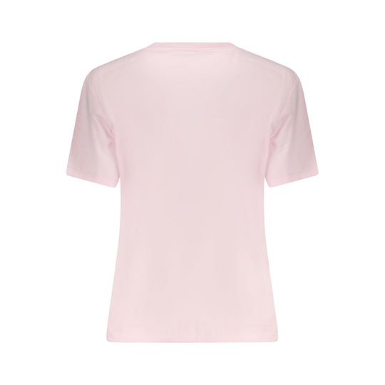 Calvin Klein Rosa Cotton Women T-Shirt