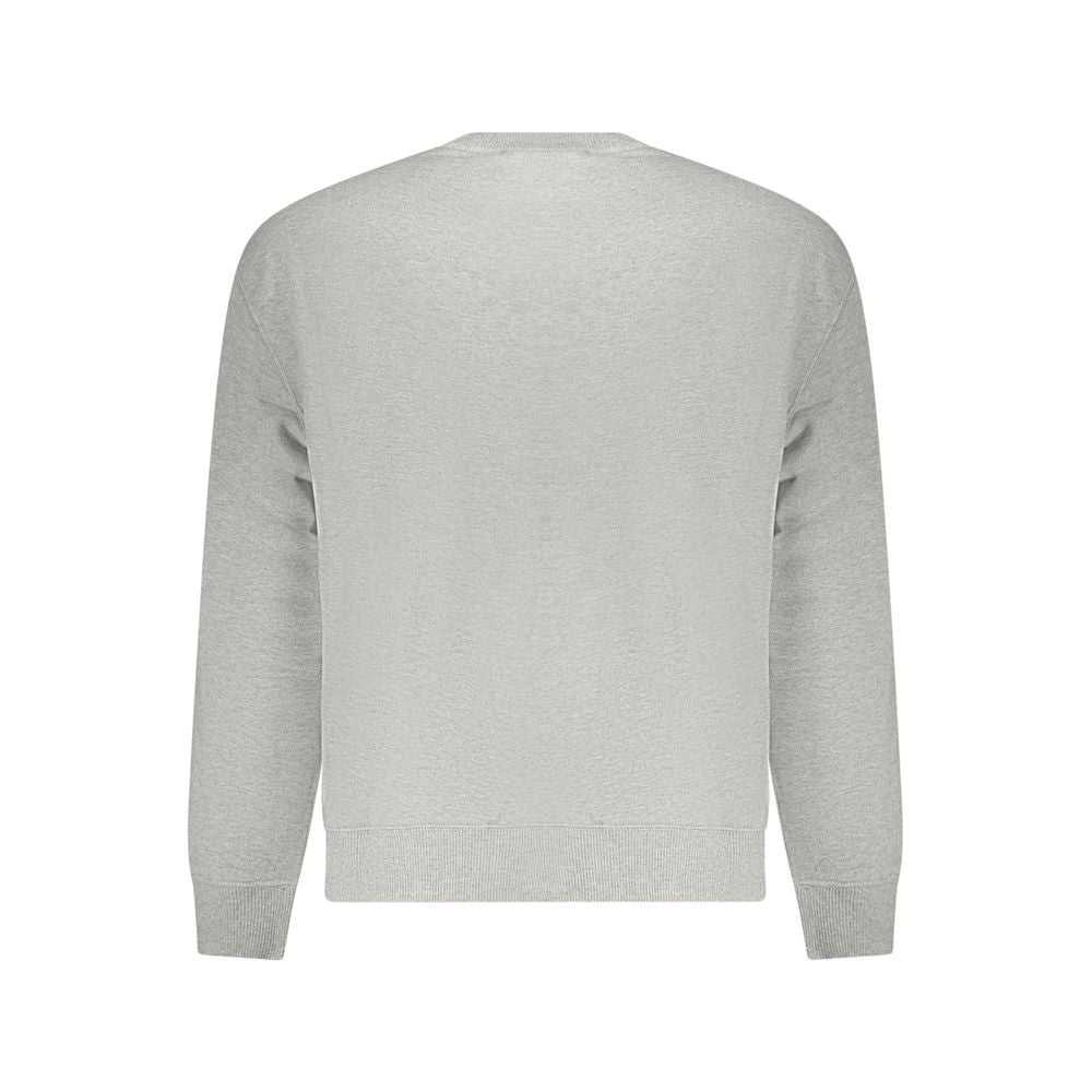 Calvin Klein Gray Cotton Men's Sweatshirt