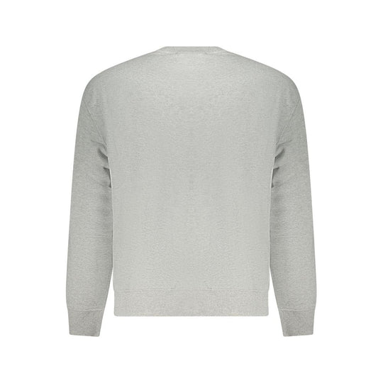 Calvin Klein Gray Cotton Men's Sweatshirt