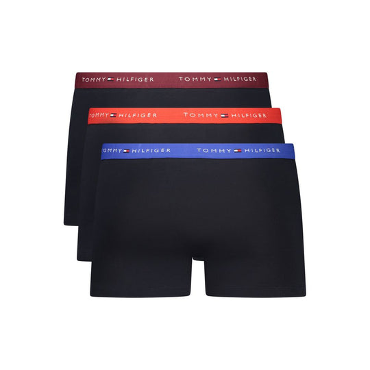 Tommy Hilfiger Black Cotton Men's Boxer Short