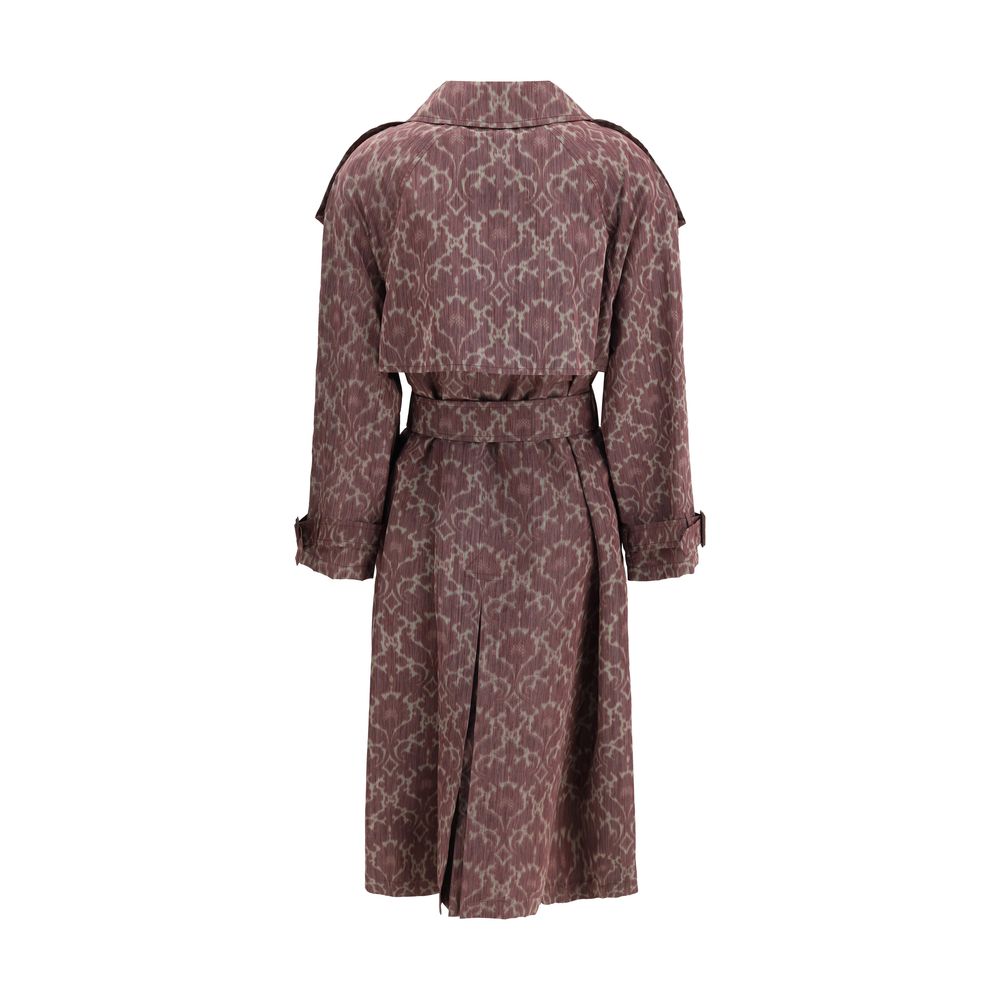 Burberry Multicolor Viscose Coat
