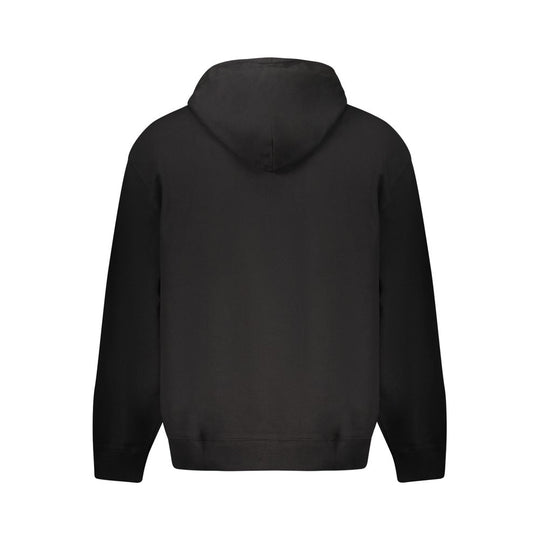 Calvin Klein Black Cotton Men Hoodie