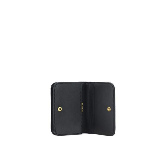 Balenciaga Black Lamb Leather Cardholder