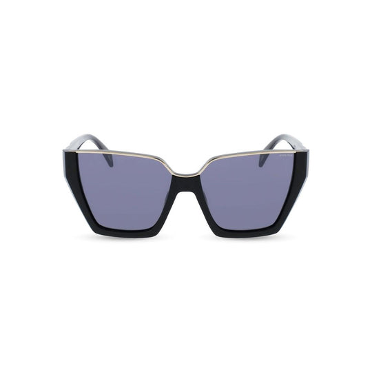 Police Black Acetate Sunglasses