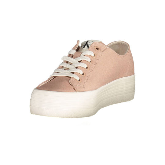 Calvin Klein Rosa Cotton Women Sneaker