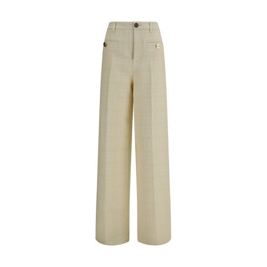 Gucci Beige Cotton Casual Pants