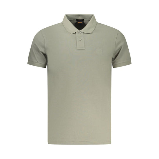 Hugo Boss Verde Cotton Men Polo