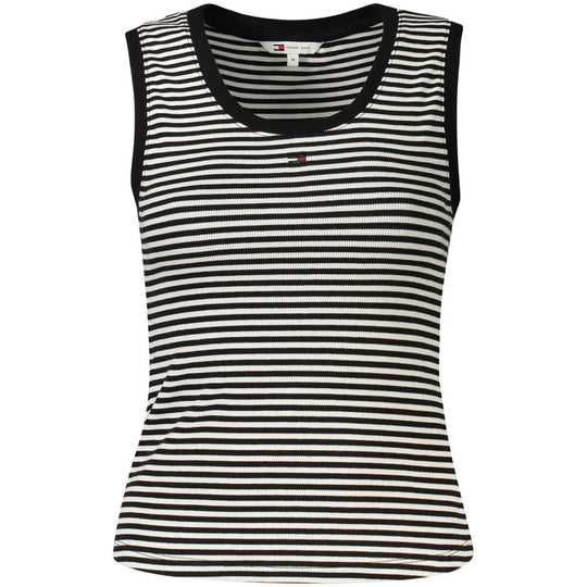 Tommy Hilfiger Black Cotton Women's Tank Top