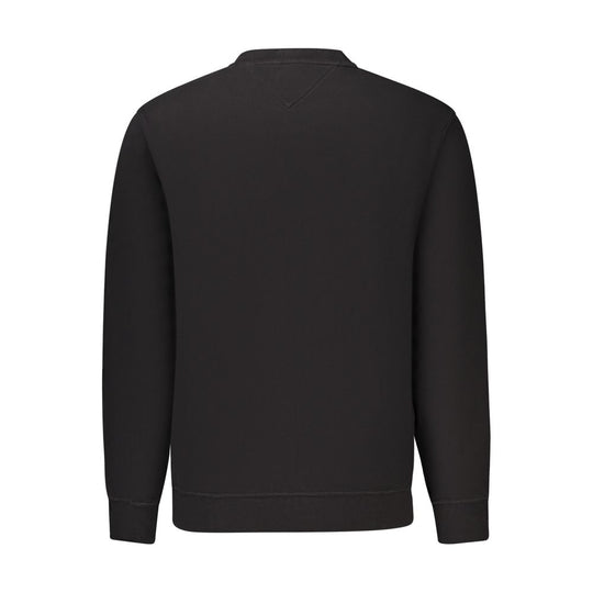 Tommy Hilfiger Black Cotton Men's Sweatshirt