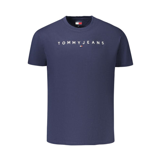 Tommy Hilfiger Blue Cotton Men's T-Shirt