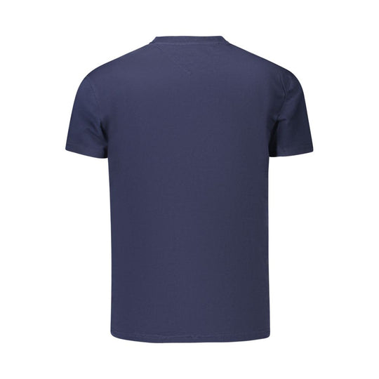 Tommy Hilfiger Blue Cotton Men's T-Shirt