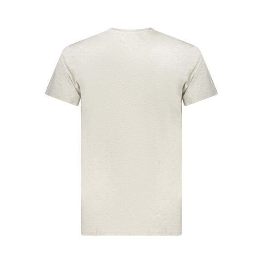 Tommy Hilfiger Grigio Cotton Men T-Shirt