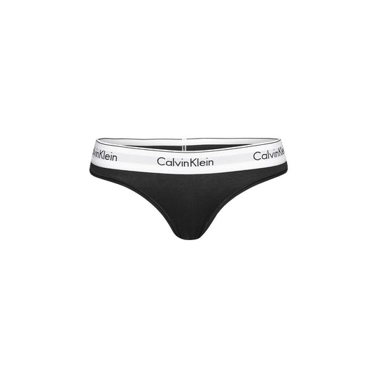 Calvin Klein Underwear Black Cotton Pantie