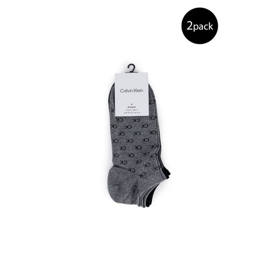 Calvin Klein Gray Elastane Socks