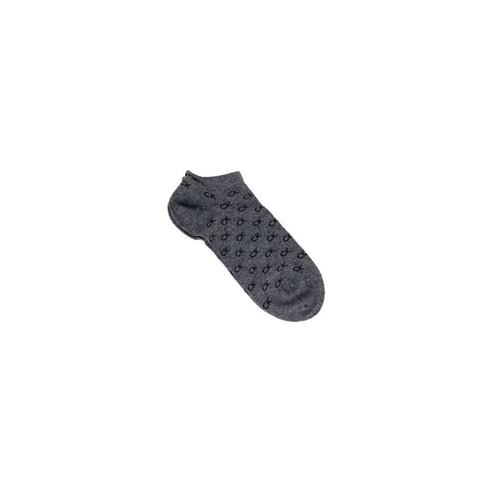 Calvin Klein Gray Elastane Socks