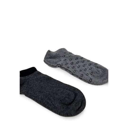 Calvin Klein Gray Elastane Socks