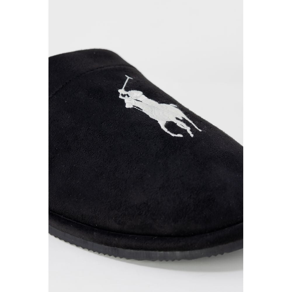 Ralph Lauren Black Polyester Slippers