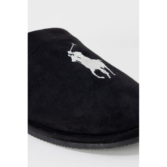 Ralph Lauren Black Polyester Slippers