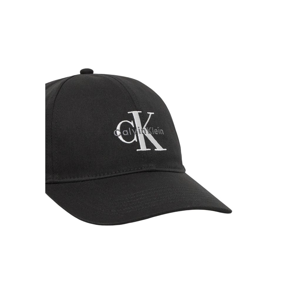 Calvin Klein Jeans Black Organic Cotton Cap (Baseball Hat)