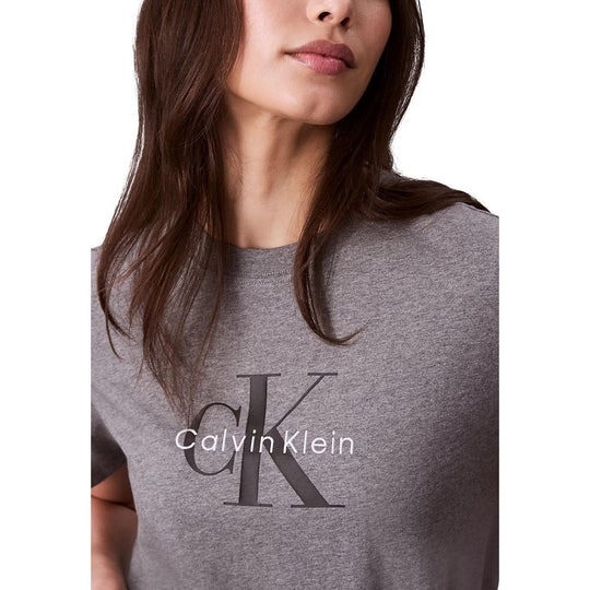 Calvin Klein Jeans Gray Cotton T-Shirt