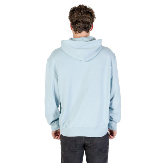 Calvin Klein Jeans Blue Cotton Hoodie