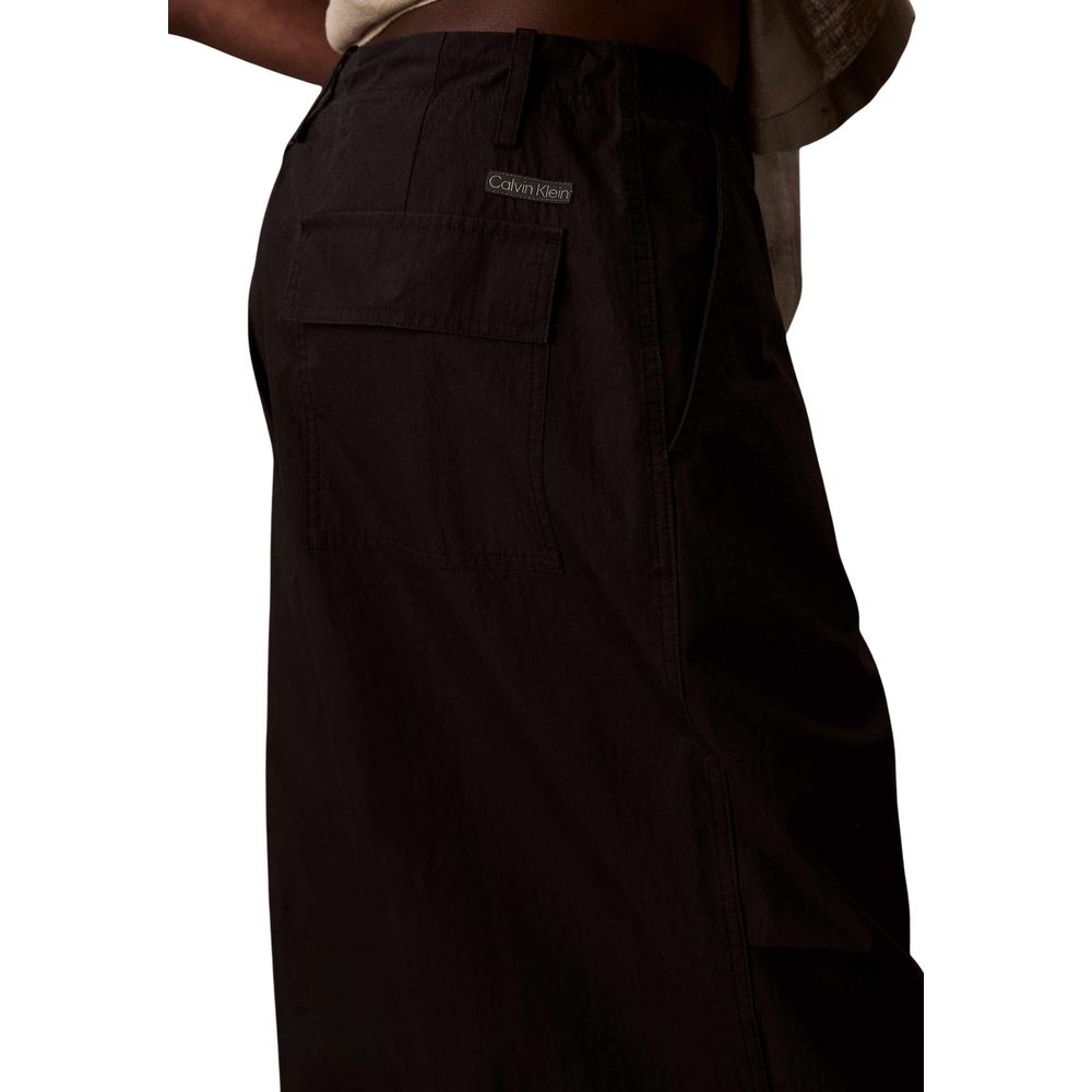 Calvin Klein Jeans Black Cotton Joggers (Workout Pants)