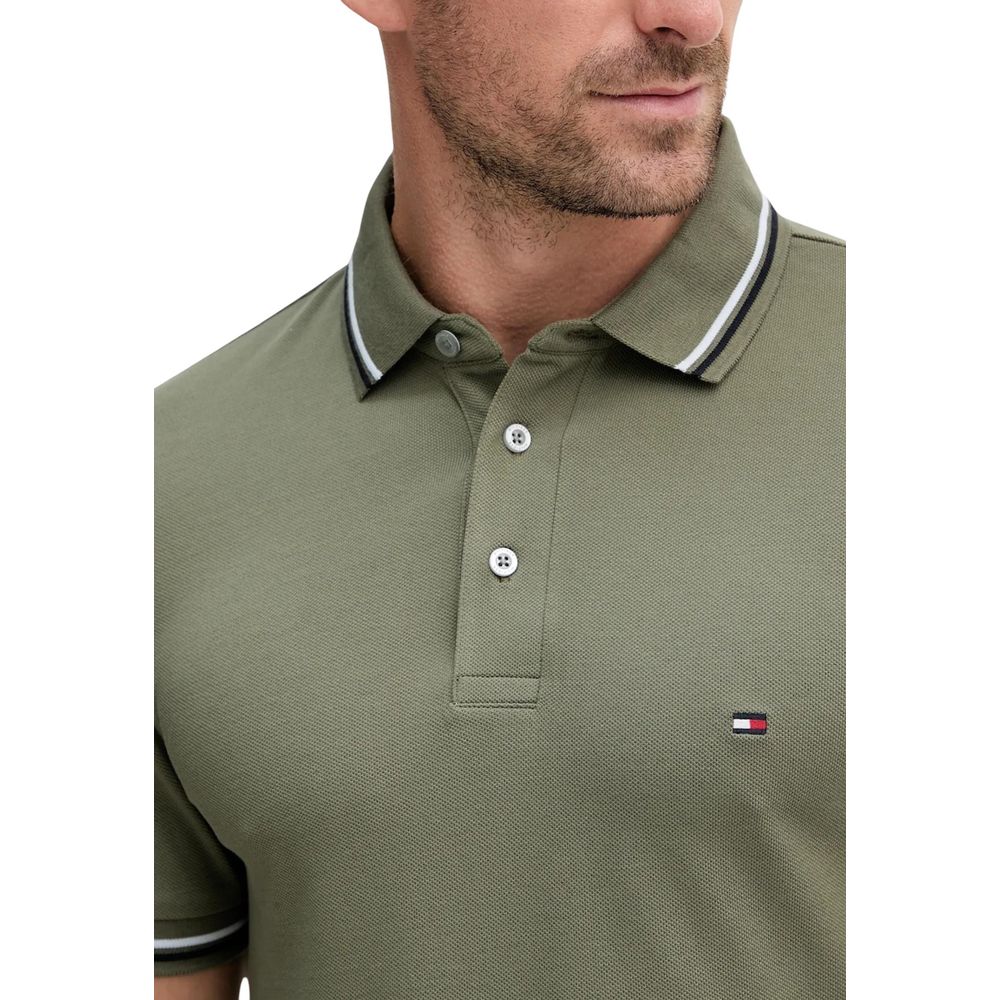 Tommy Hilfiger Bicolor Organic Cotton Polo Shirt
