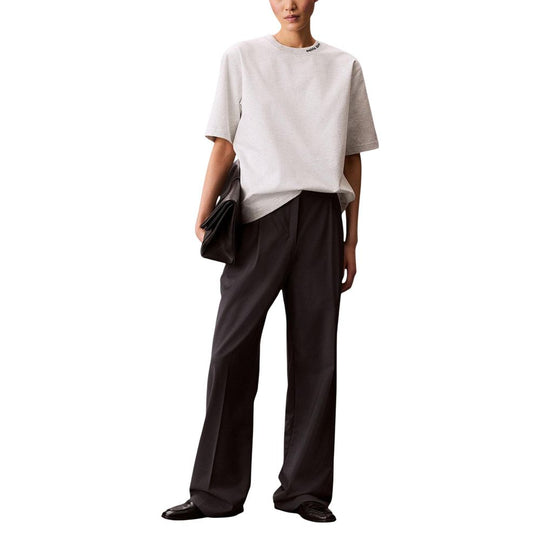 Calvin Klein Jeans Gray Cotton T-Shirt