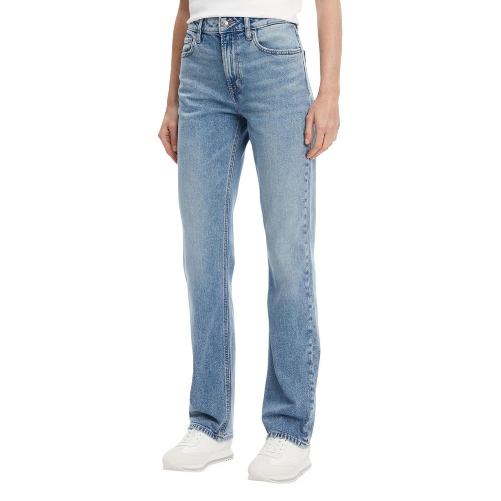 Calvin Klein Jeans Blue Recycled Cotton Mom Jeans