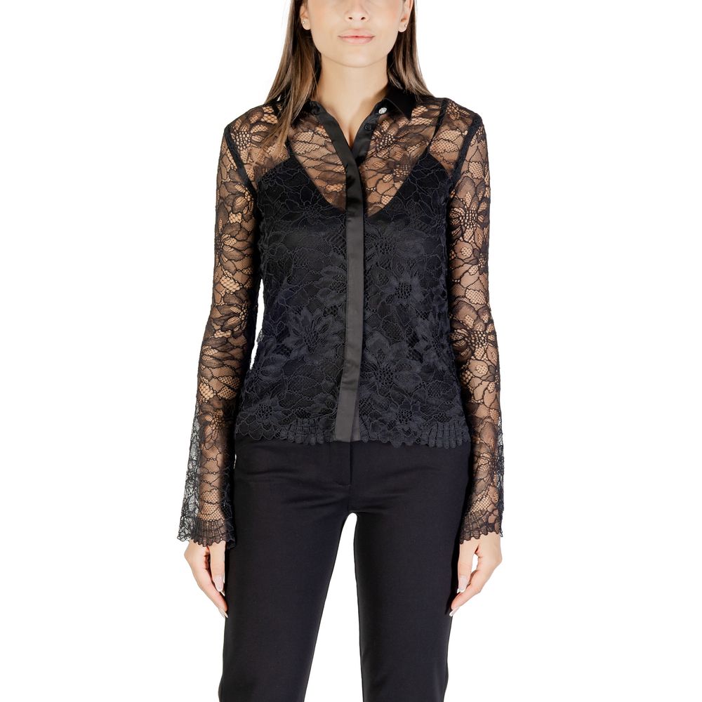 Guess Black Polyamide Blouse