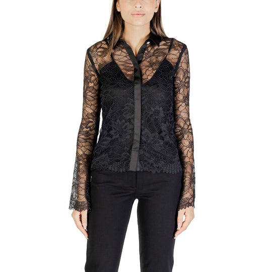 Guess Black Polyamide Blouse