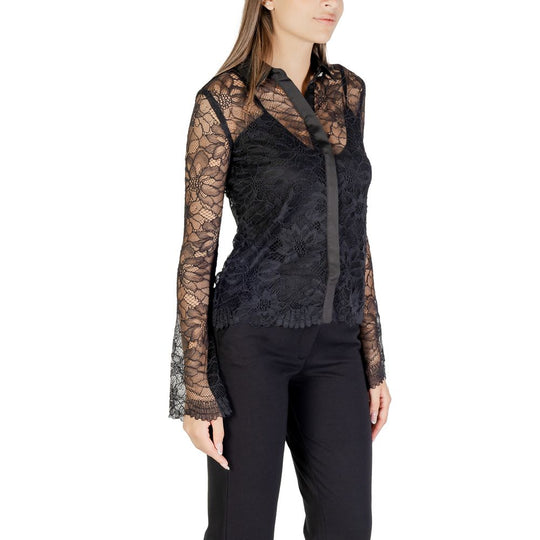 Guess Black Polyamide Blouse