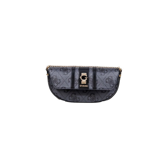 Guess Gray Polyethylene Belt Bag
