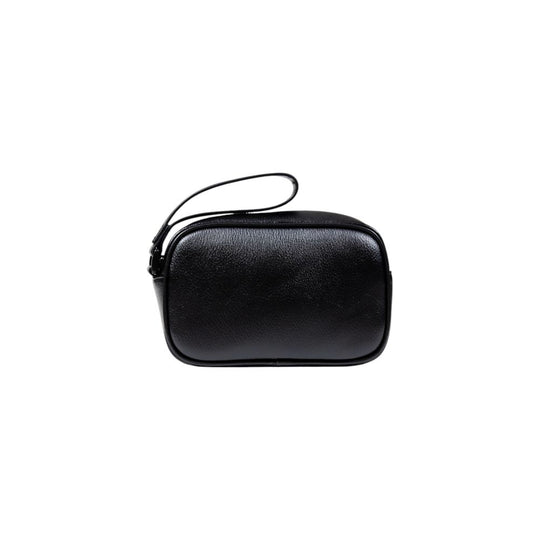Armani Exchange Black Polyester Clutch Bag
