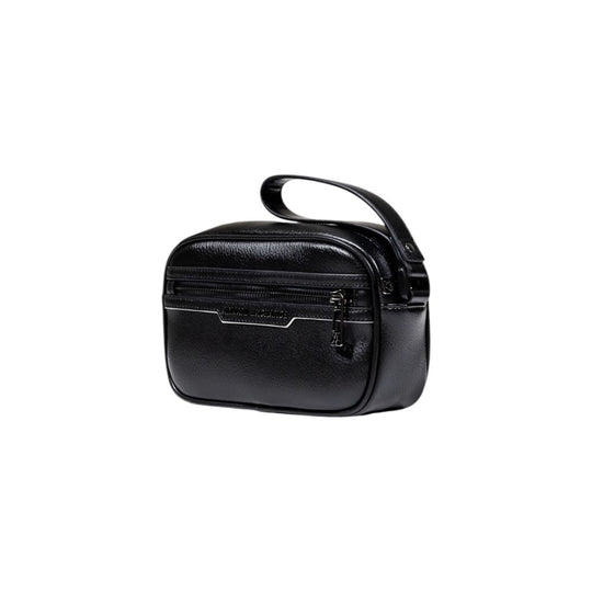 Armani Exchange Black Polyester Clutch Bag